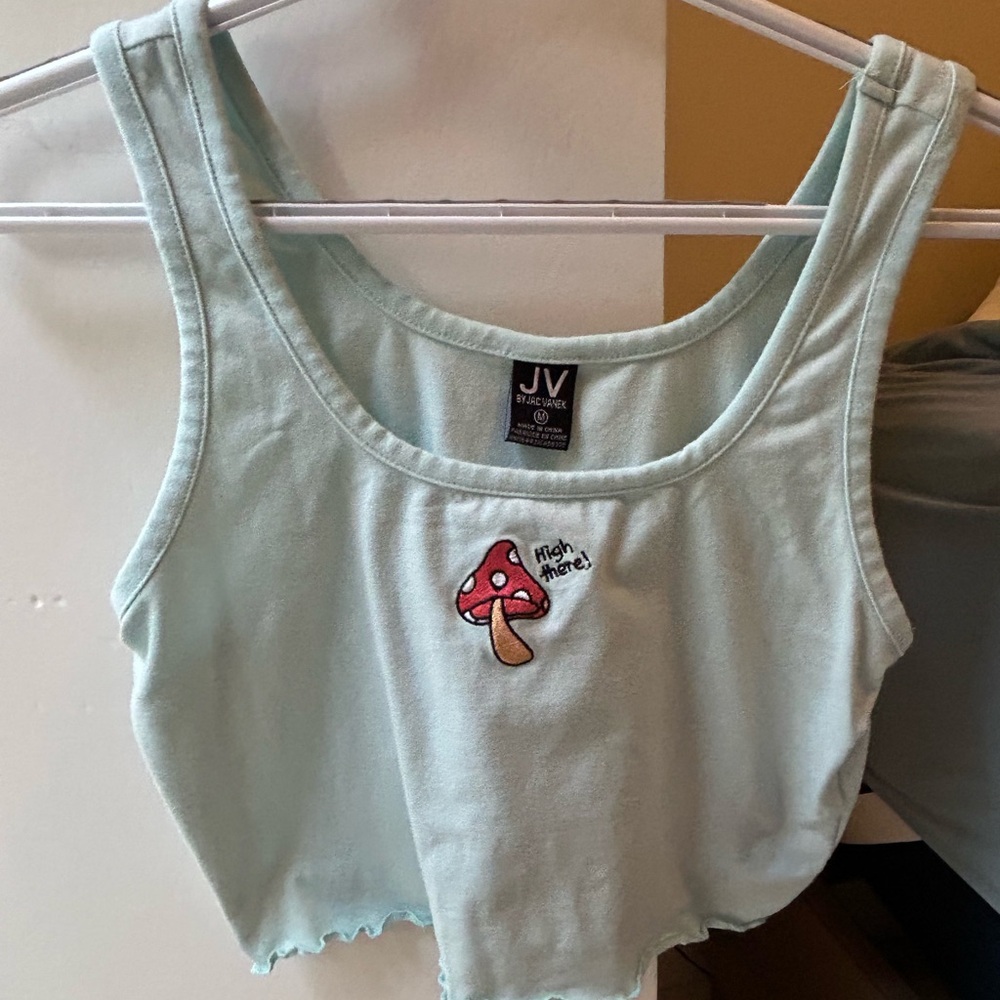 Jac Vanek Tank with Mushroom Patch